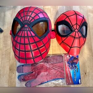 Marvel Spider-Man Toy Mask Costume Dress Up Light Up Talking Hasbro 2012